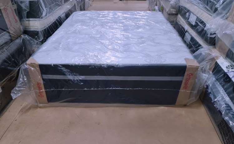 Cama Box Casal Dubai Plus 138x 188x43 Orthoside Colchões