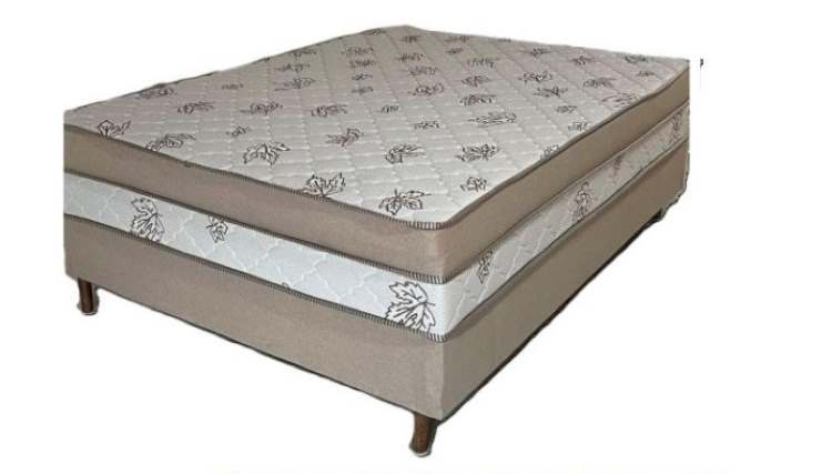 Cama Box Casal Luiza Premium 138x 188x50 Nosso Sonho