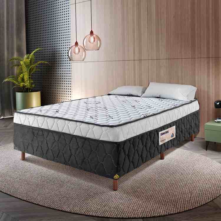 Cama Box Casal Sonnus D28 138x 188x57 América Colchões