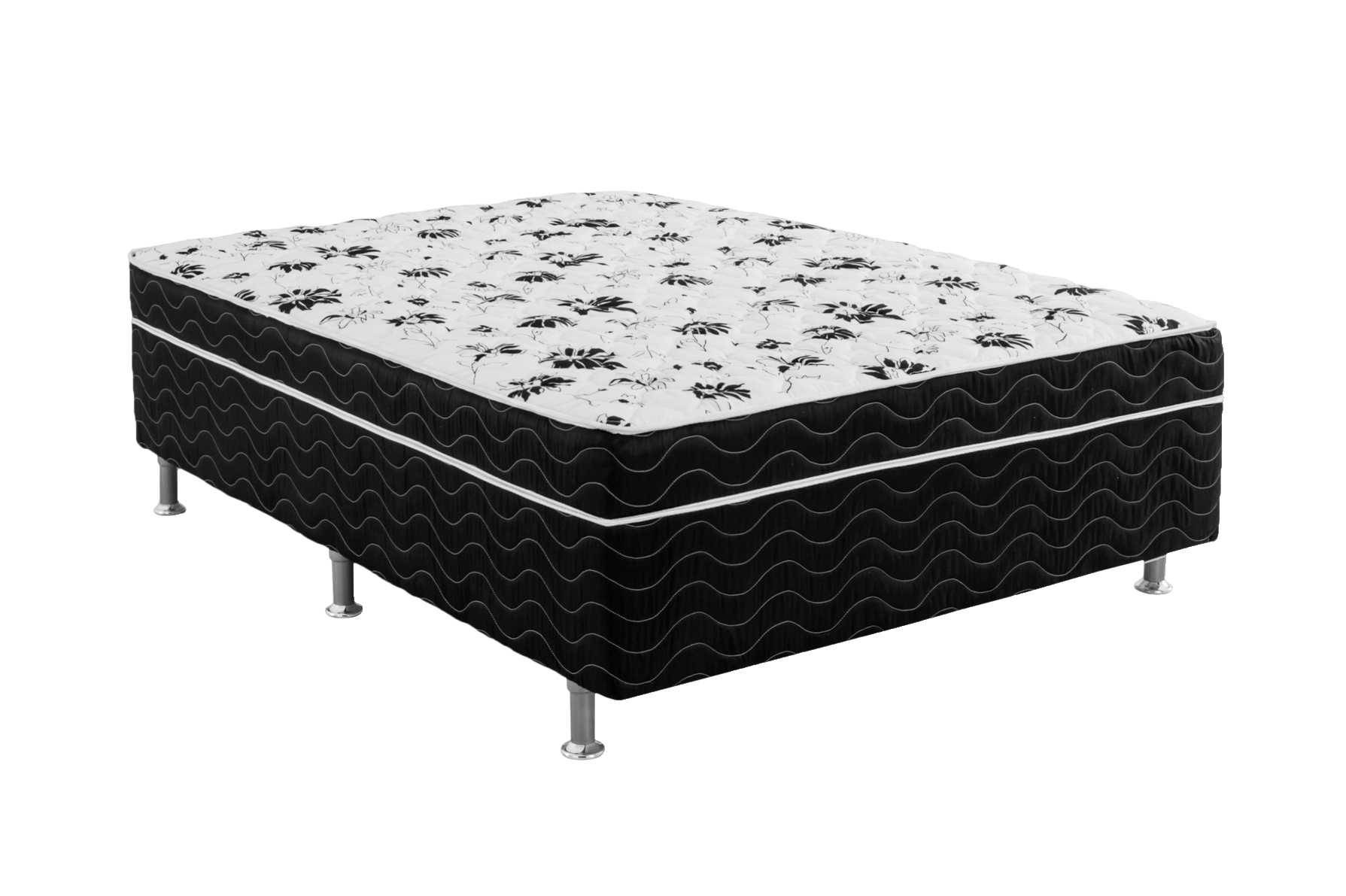 Cama Box Casal Union Ortopédico 138x 188x43 Ortobom