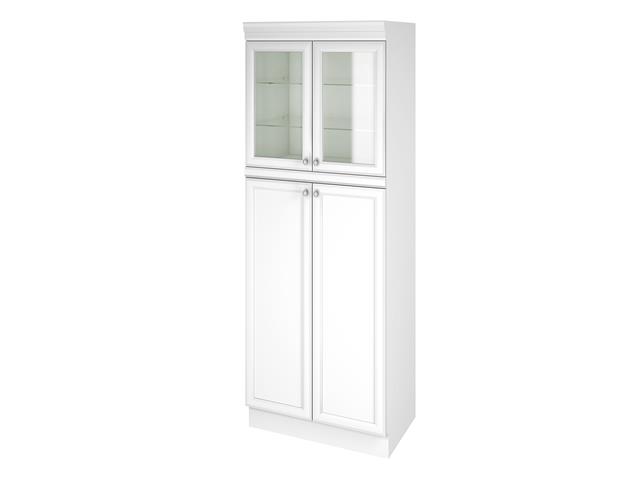 Paneleiro Cristaleira 4P Américana Branco Nesher