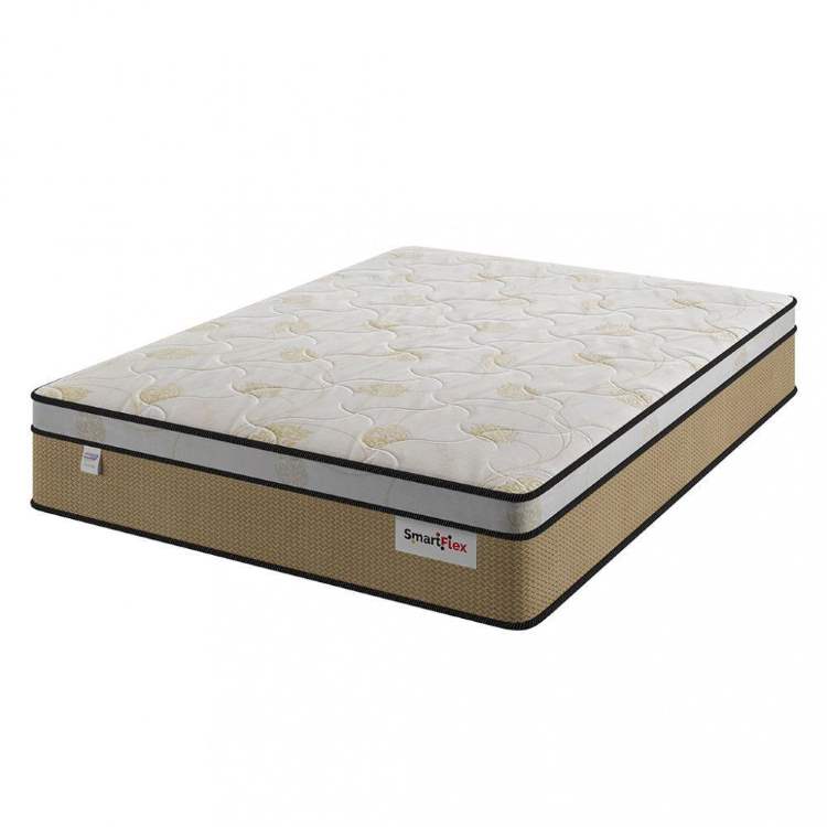 Colchão Queen SmartFlex Molas Superlastic 158x 198x30 Plumatex